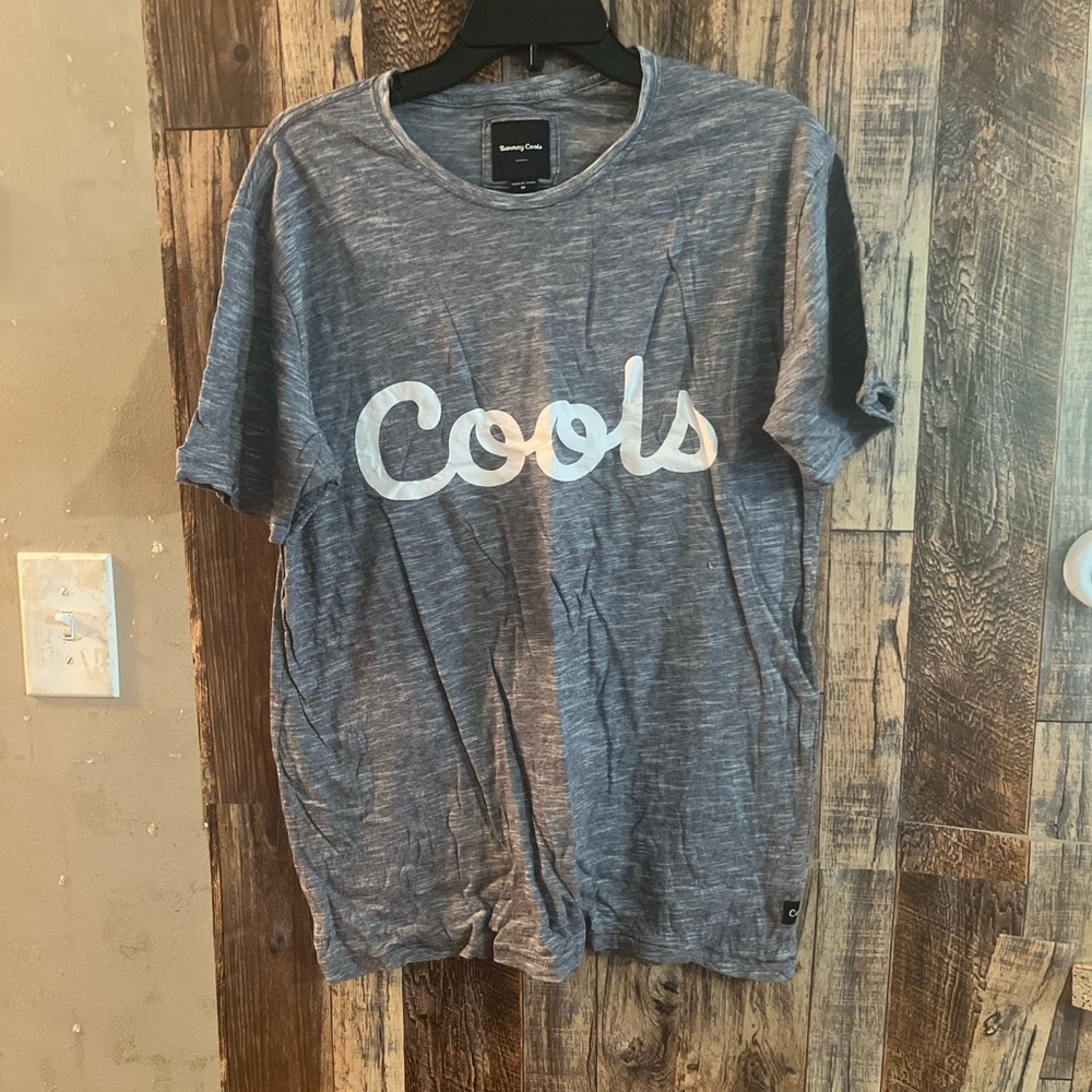 BARNEY COOLS Men's cools gray SIGNATURE GRAPHIC T-SHIRT SIZE medium (135)